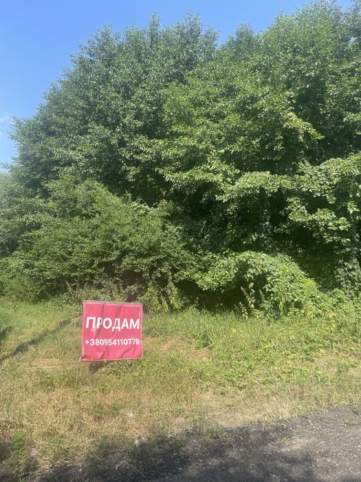 Ділянка під забудову з виходом до лісу с.Горенка. Не поле! Асфальтний  заїзд. Газ