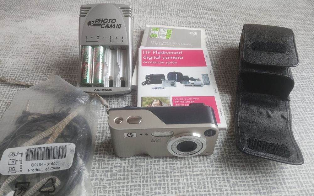 Цифровая камера HP Photosmart M 407, зарядное устройство Photo Cam III