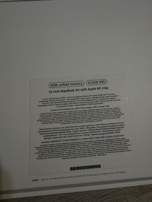 MacBook Air 13, M1, 512GB, rose gold