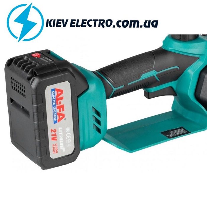 Аккумуляторная бесщеточная пила AL-FA ALCRH-21BL-2 (21V / 4Ah)