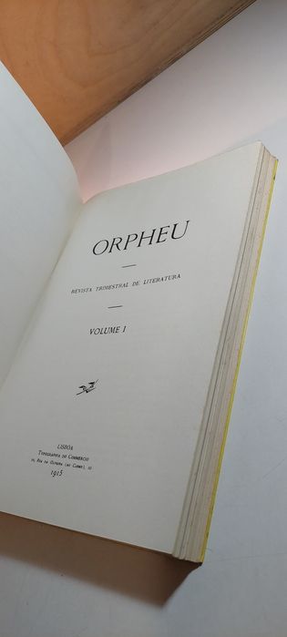 Orpheu, Edição Facsimilada (1989, Contexto)