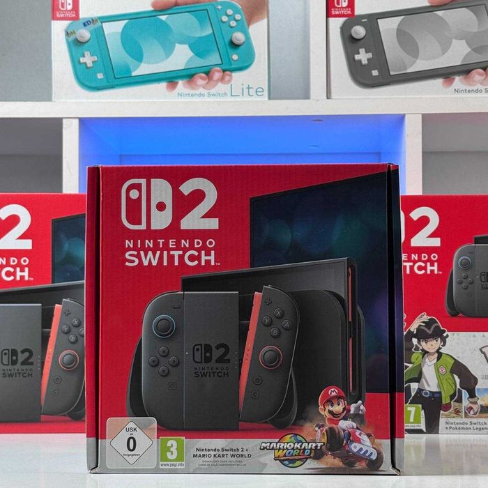 Консоль Nintendo Switch 2 Mario Kart World Bundle Світч 2 Маріо Новий