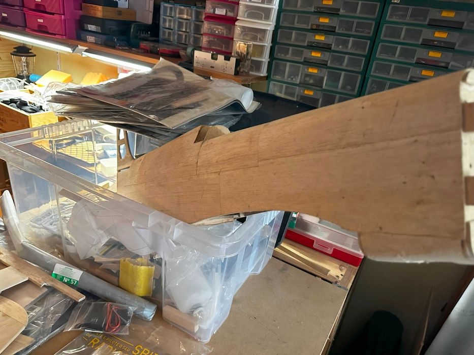 Avião spitfire em KIT