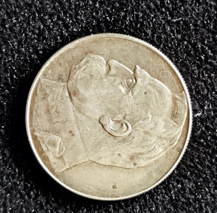 Srebrna moneta 10 zł Piłsudski. 1939r.