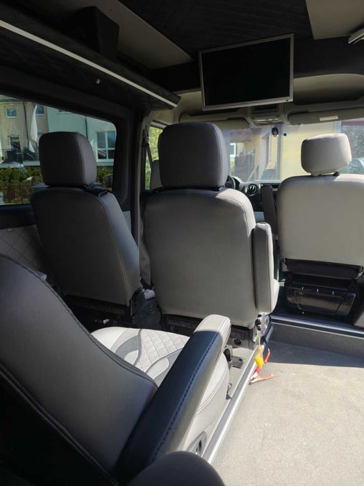 Wynajem busa, bus 9 osobowy VIp, long, regulowane fotele