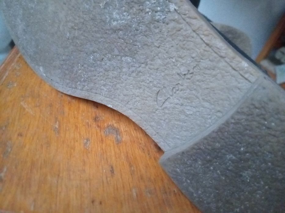 Ботинки кожаные Clarks