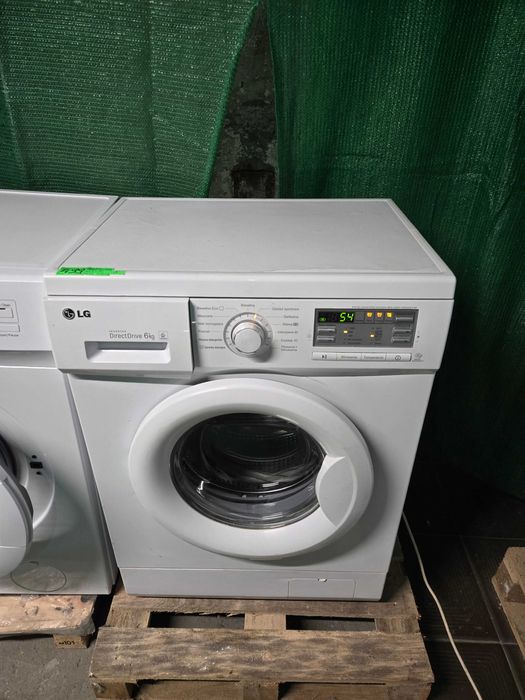 Pralka LG SLIM 43cm. 6 kg/1000 ob. A + LCD .PL. Silnik inventer.Gwar.