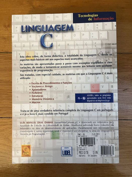 Linguagem C - Luís Damas