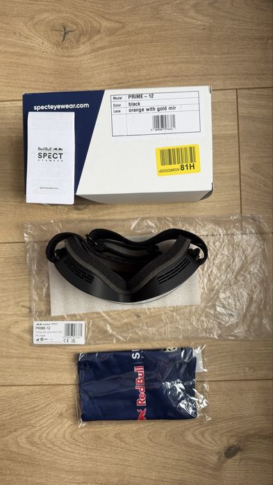 Gogle narciarskie/ snowboardowe Red Bull Prime 12