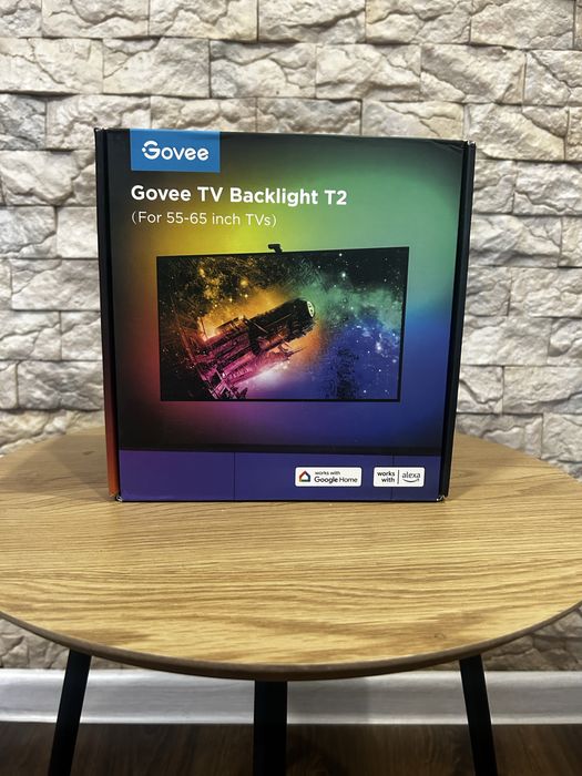 Крутой 4к телевизор TCL 55” Mini LED Qled + Govee Ambilight T2 | Комплект | Дёшево