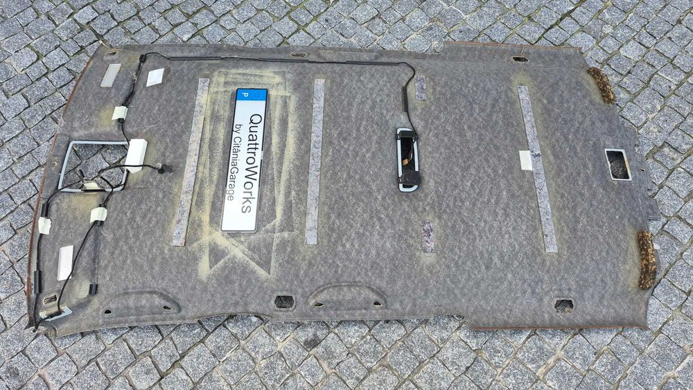 Forro de Teto Original Audi A4 B5 8D Avant Facelift 1999 a 2001 Pronto a Estofar