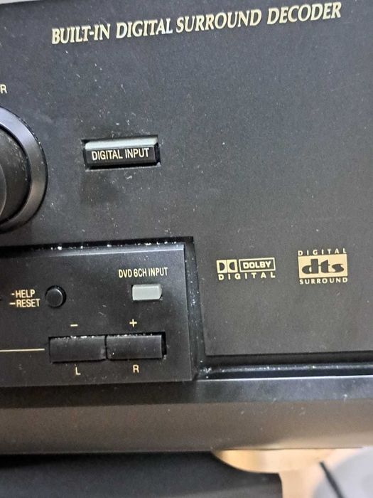 Amplificador/Receptor Technics SA-DX850 - Dolby Digital e DTS