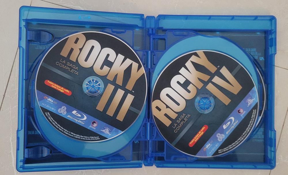 Coletânea Rocky Bluray.
