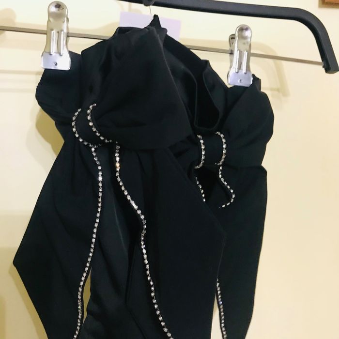 rękawiczki damskie czarne długie wieczorowe eleganckie bal studniówka