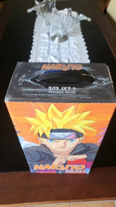 Naruto manga box set 3 *NOVO*