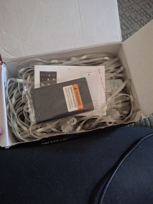 Cortina de luzes led