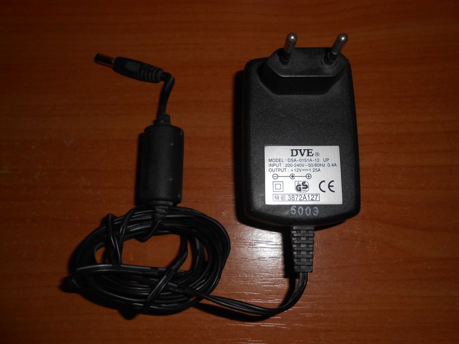 Блоки питания 12 вольт 1,25 Ампера