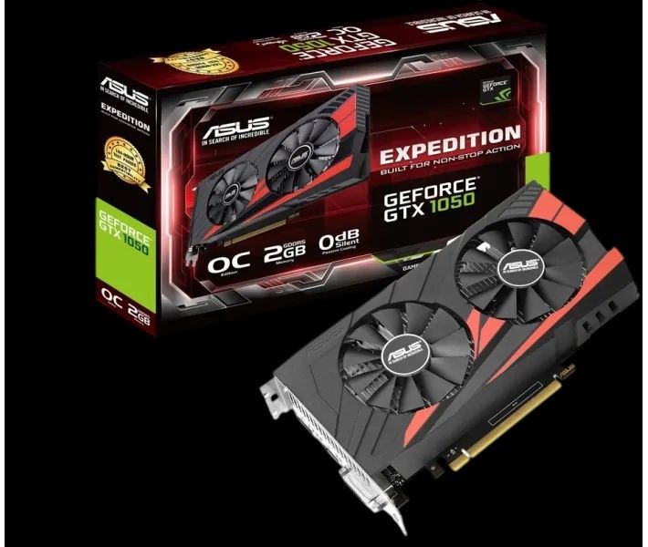 Видеокарта NVIDIA Asus Expedition GTX 1050 2Gb