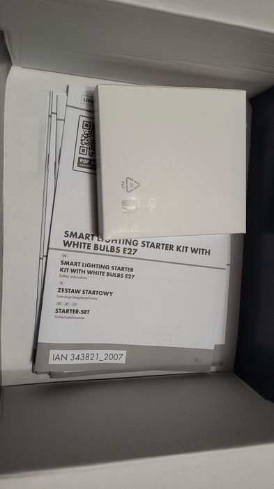Livarno / Tuya smart home zestaw startowy zigbee pilot żarówki żarówka