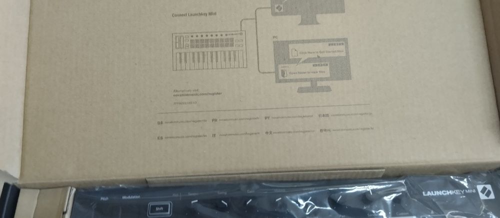 Vende teclado controlador da Novation