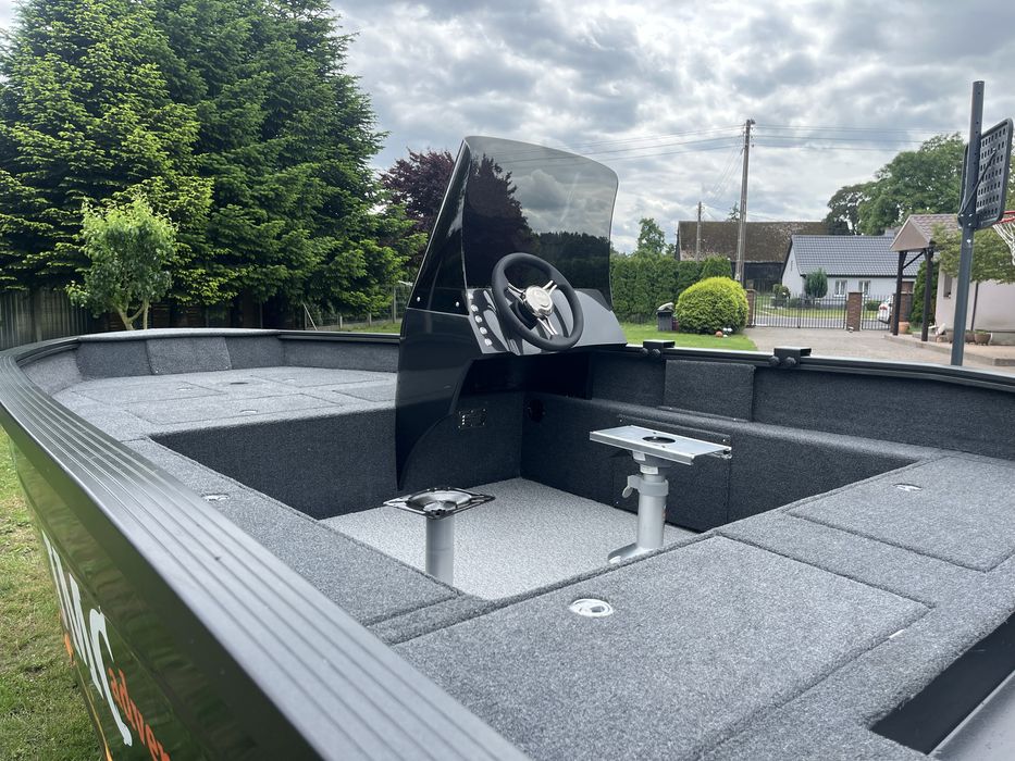 KING BOATS 430 Łódz aluminiowa  łódka wedkarska