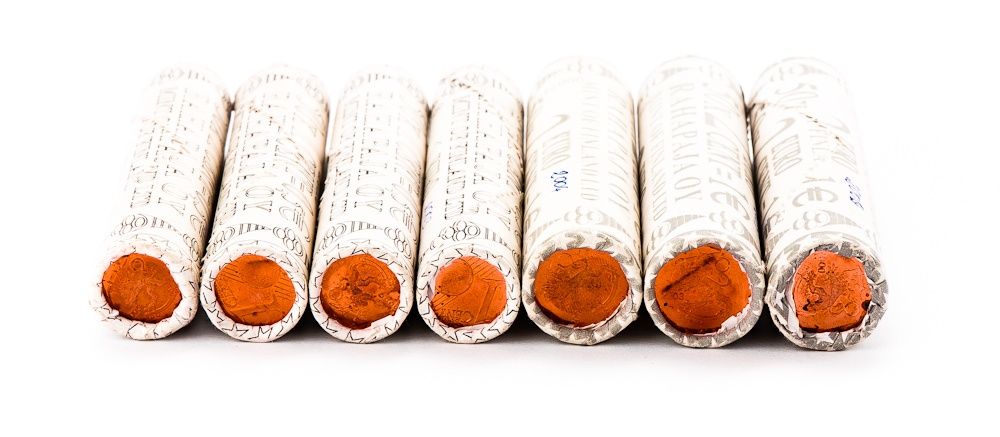 ROLKA MENNICZA - 50szt - 2 cent - FINLAND - 2003r. - KRAKÓW