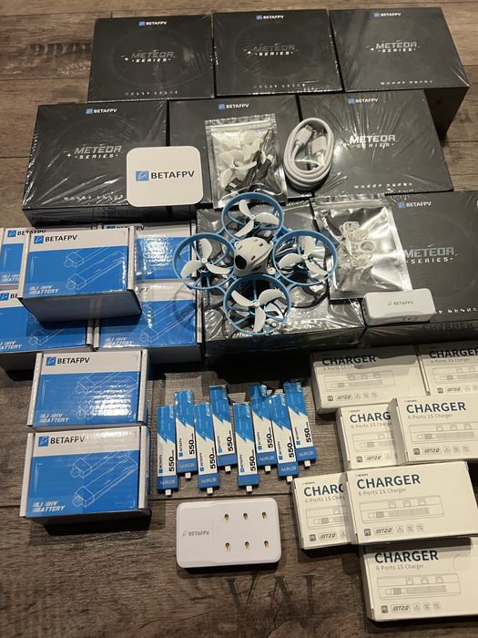 Meteor75 pro [Новий] 2025 5in1 Matrix (6 бат+зарядка) ELRS Betafpv 65
