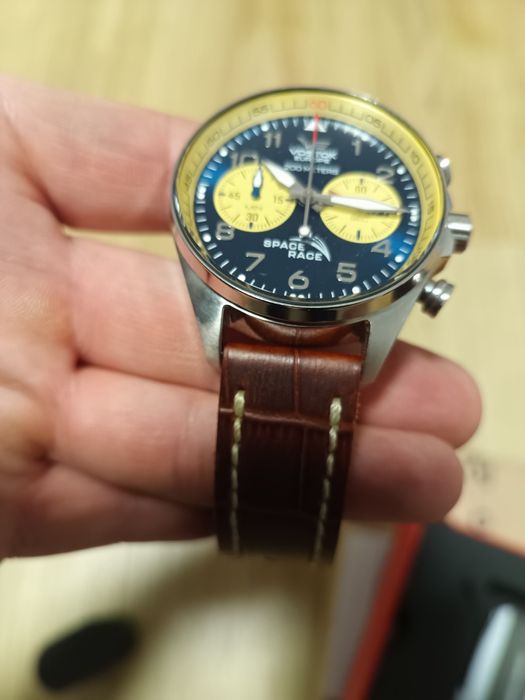 Zegarek Vostok skórzany pasek