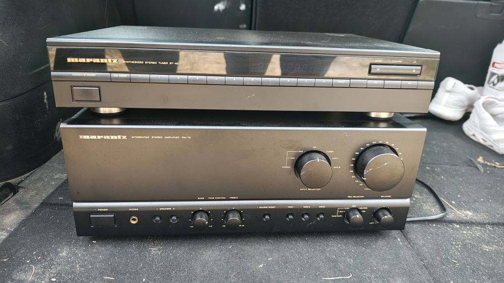 Wzmacniacz Marantz PM-72 + tuner st-40