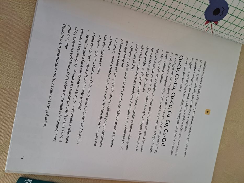 Livro Criança "A fada partiu a asa"