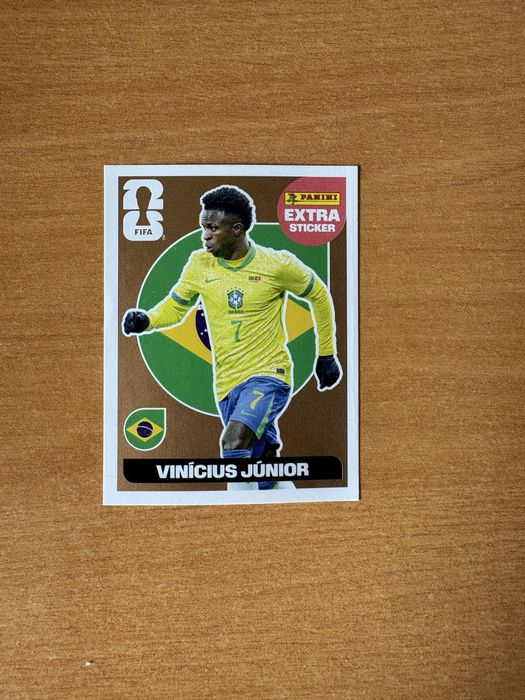 Cromo Especial Vinicius Jr. Bronze