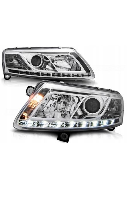 Фары Audi Ауди A6C4 100 C3 100 C3 A4B5 B6 A6c5 A6C6 LED А6 С4 новые
