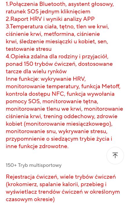 Smartwatch z funkcjami medycznymi