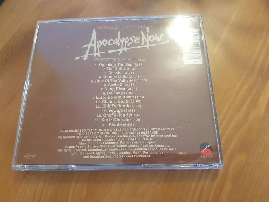Cd Banda Sonora Apocalypse Now