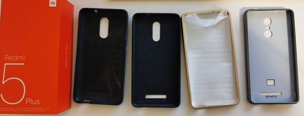 Zestaw etui do telefonu Redmi 5 Plus (4 sztuki)