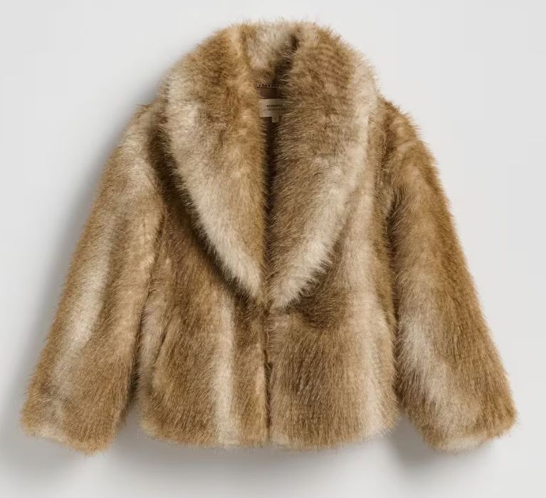 Шуба із штучного хутра