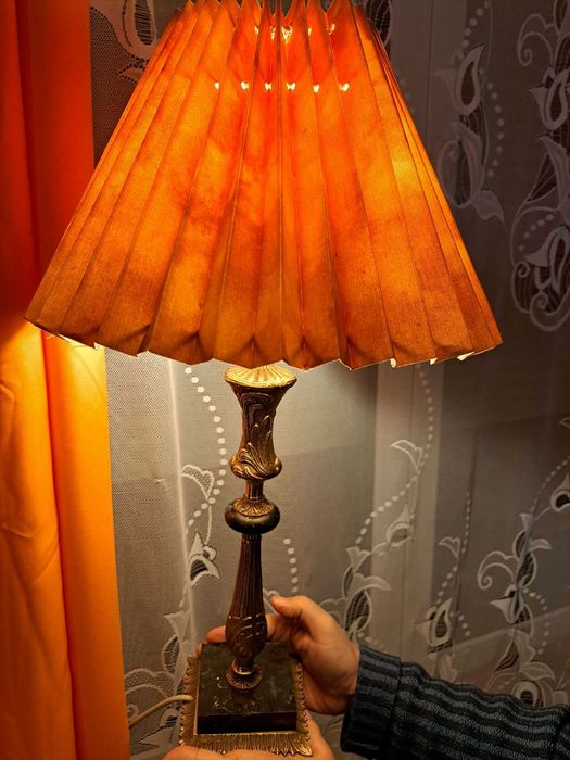 Piekna Lampa mosiądz antyk