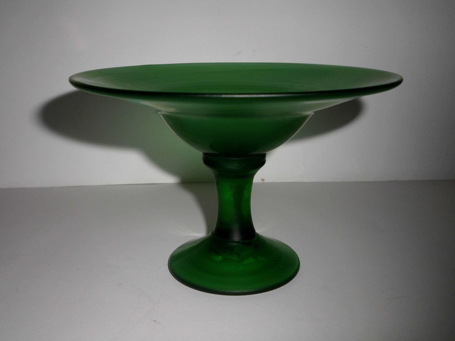 Patera Szkło Szmaragdowe  Sherekat Art Glass.