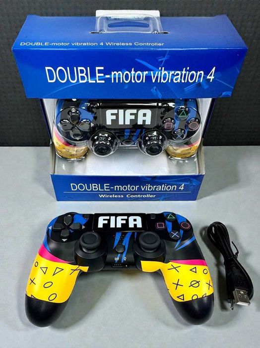 Джойстик DualShock 4 FIFA PS4 і ПК бездротовий Bluetooth вібро