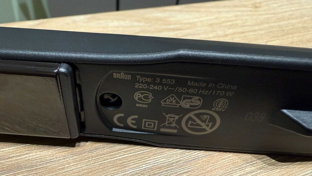 Випрямляч для волосся BRAUN ES3