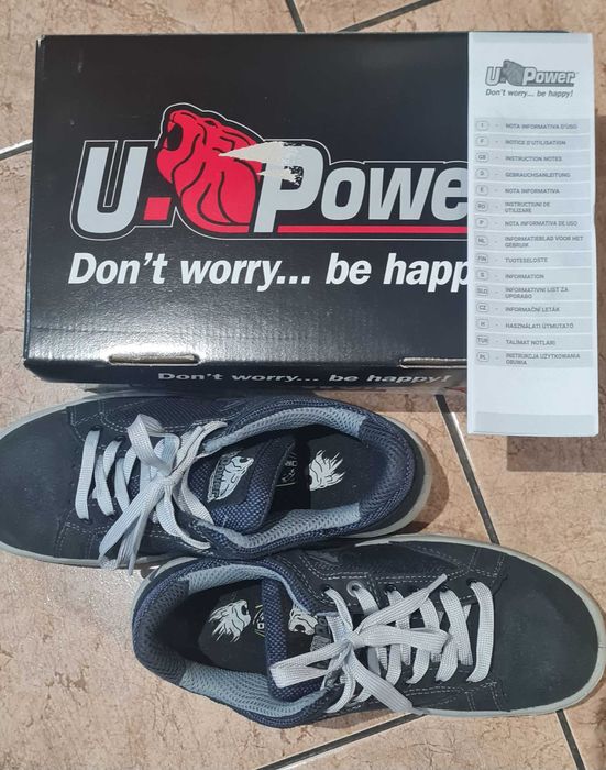 Buty nowe robocze niskie bhp U-power Trophy 41 rozm