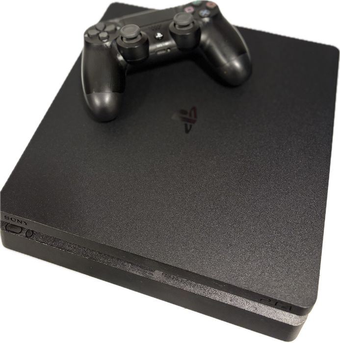 Ps4 slim 500 gb c/ 1 comando, cabos e Eafc 25
