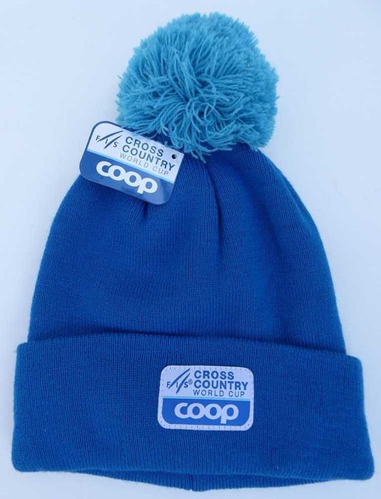 Cross Country World Cup nowa czapka zimowa z pomponem