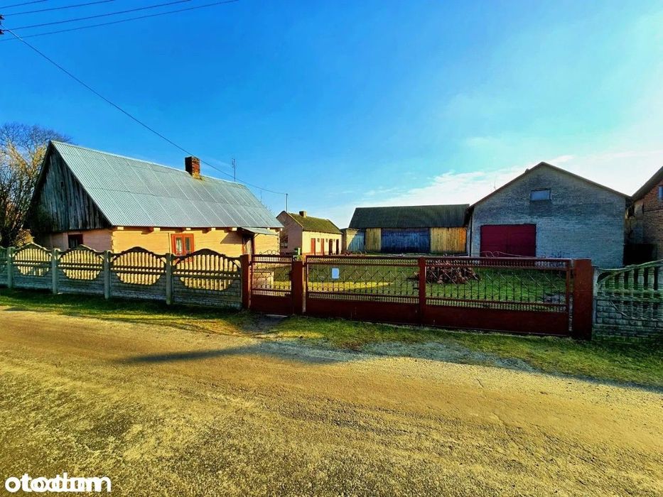 Działka budowlana z budynkami gospodarczymi | MPZP | 2351 m2