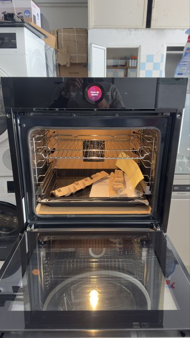 Forno a Vapor BOSCH HRG7361B1 (71 L - 59,4 cm - Hidrolítico - Preto