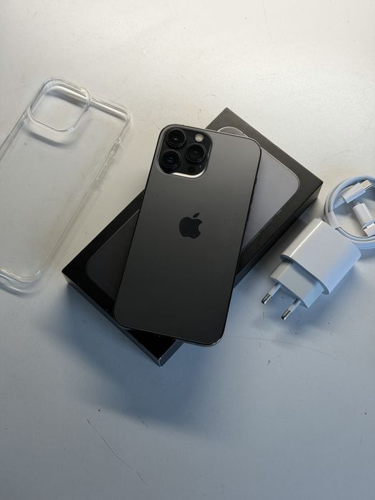 iPhone 13 Pro Max 128gb czarny bateria 100% komplet