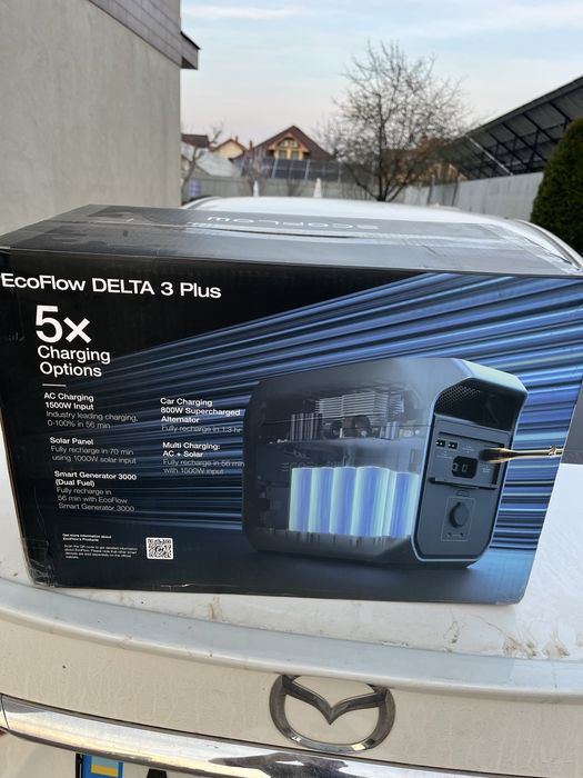 EcoFlow DELTA 3 Series Portable Power Station - DELTA 3 Plus