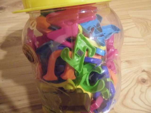 Mega paka klocków, literek itp