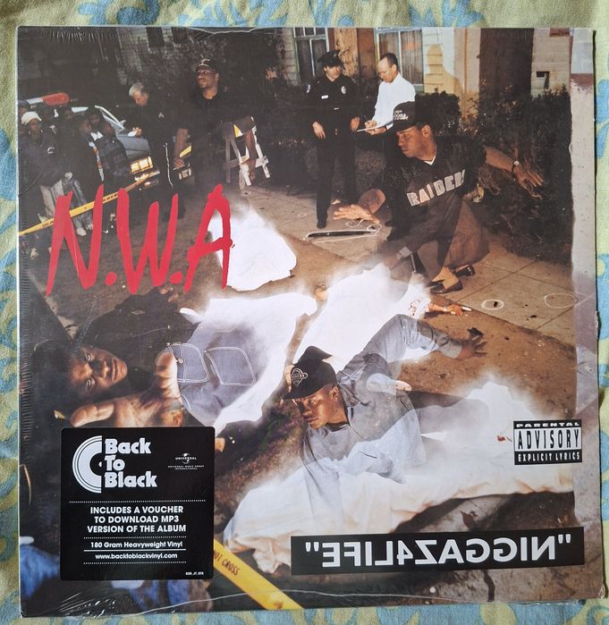 Winyl - Vinyl - Płyta gramofonowa  winylowa album N.W.A. – Niggaz4Life (znane też jako Efil4zaggin), drugi i ostatni album grupy z 1991 roku.