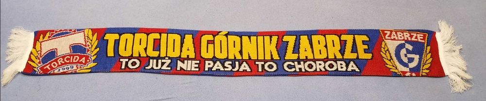 Szalik Kolekcjonerzy Górnik Zabrze I zlot Torcida KSG